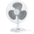 Silent cycle design 12 inch white deck fan